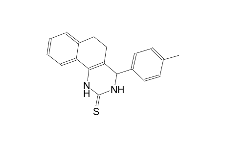 4-(4-methylphenyl)-3,4,5,6-tetrahydrobenzo[h]quinazoline-2(1H)-thione