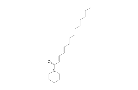 (2E,4Z)-1-(1-Oxo-2,4-tetradecadienyl)-piperidin