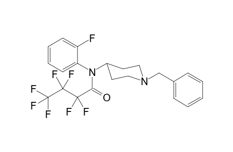 N-(1-Benzylpiperidin-4-yl)-2,2,3,3,4,4,4-heptafluoro-N-(2-fluorophenyl)-butanamide