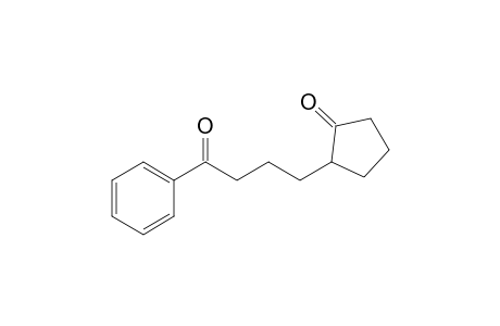 2-(4-keto-4-phenyl-butyl)cyclopentanone