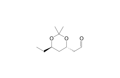 (-)-(3S,5R)-3,5-(Isopropylidenedioxy)heptanal