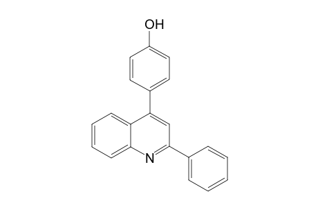 4-(4-hydroxyphenyl)-2-phenylquinoline
