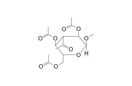 METHYL 3-DEOXY-3-C-ACETYL-2,4,6-TRI-O-ACETYL-ALPHA-D-GLUCOPYRANOSIDE