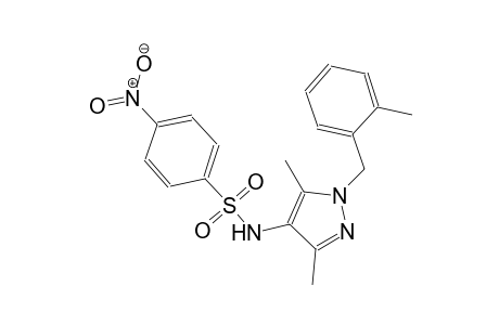 N-[3,5-dimethyl-1-(2-methylbenzyl)-1H-pyrazol-4-yl]-4-nitrobenzenesulfonamide