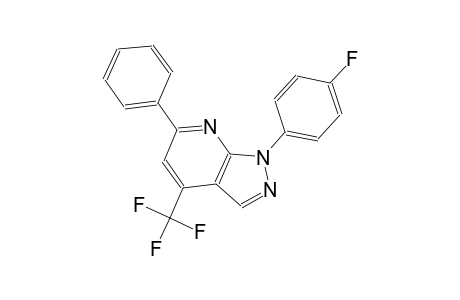 1H-pyrazolo[3,4-b]pyridine, 1-(4-fluorophenyl)-6-phenyl-4-(trifluoromethyl)-