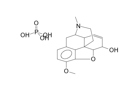 MORPHINAN-6-OL, 7,8-DIDEHYDRO-4,5-EPOXY-3-METHOXY-17-METHYL-