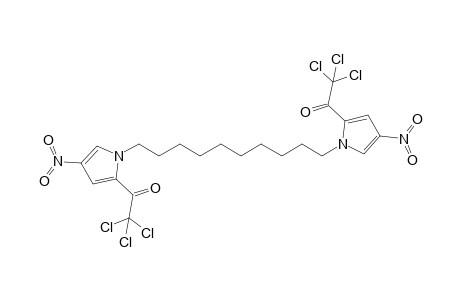 1,1'-(1,10-Decanediyl)bis[4-nitro-2-(trichloroacetyl)-1H-pyrrole]