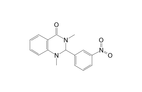 2-(3-Nitrophenyl)-2,3-dihydro-4(1H)-quinazolinone, N,N'-dimethyl-