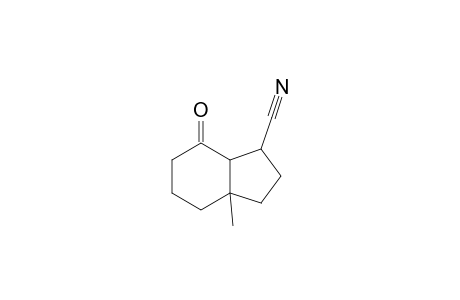 3a-Methyl-7-oxooctahydroindene-1-carbonitrile