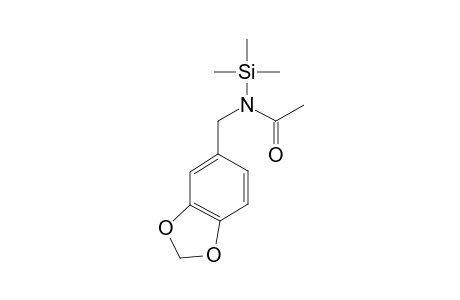 N-Acetyl-3,4-Methylenedioxybenzylamine TMS