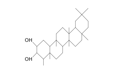 Friedelane-2a,3a-diol