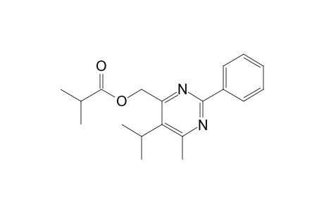 (5-Isopropyl-6-methyl-2-phenylpyrimidin-4-yl)methyl Isobutyrate