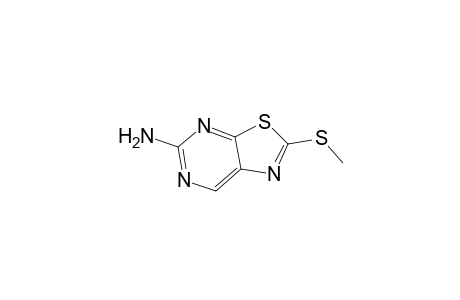 2-Methylthio-5-aminothiazolo(5,4-d)pyrimidine