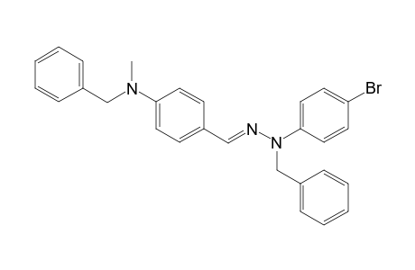4-[benzyl(methyl)amino]benzaldehyde benzyl(4-bromophenyl)hydrazone