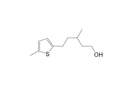 3-methyl-5-(5-methylthiophen-2-yl)pentan-1-ol