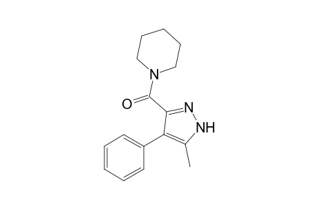 3-[(1'-Piperidinyl)carbonyl]-5-methyl-4-phenylpyrazole