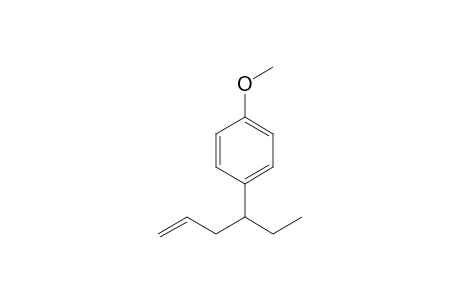 4-(4-Methoxyphenyl)hexene