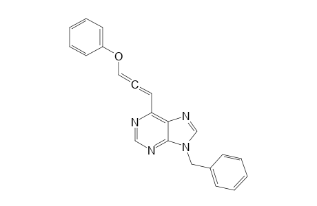 9-Benzyl-6-[3-(phenoxy)propa-1,2-dien-1-yl]-9H-purine