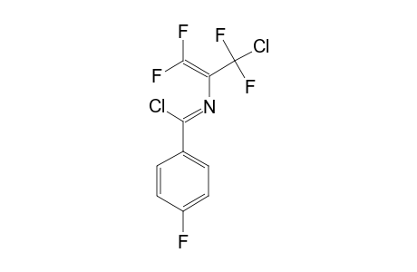 N-[1-CHLORODIFLUOROMETHYL-2,2-DIFLUOROVINYL]-4-FLUOROBENZIMIDOYLCHLORIDE