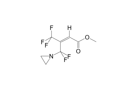 (E)-4-AZIRIDINO-3-(TRIFLUOROMETHYL)-4,4-DIFLUOROBUT-2-ENOIC ACID,METHYL ESTER