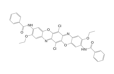 Benzamide, N,N'-(6,13-dichlorodiethoxytriphenodioxazinediyl)bis-