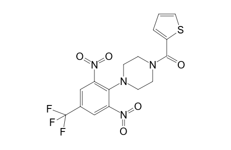 Piperazine, 1-[2,6-dinitro-4-(trifluoromethyl)phenyl]-4-(2-thienylcarbonyl)-