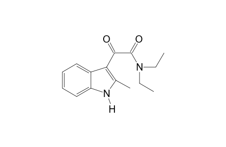 2-Methylindole-3-yl-glyoxyldiethylamide