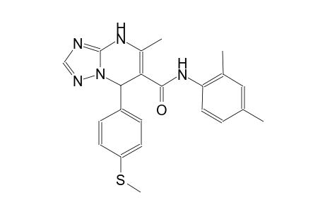 N-(2,4-dimethylphenyl)-5-methyl-7-[4-(methylsulfanyl)phenyl]-4,7-dihydro[1,2,4]triazolo[1,5-a]pyrimidine-6-carboxamide