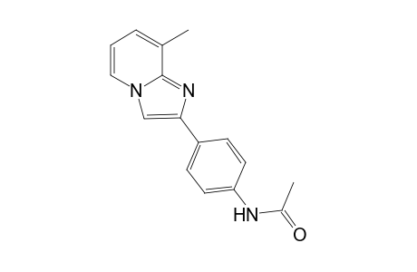 Acetamide, N-[4-(8-methylimidazo[1,2-a]pyridin-2-yl)phenyl]-