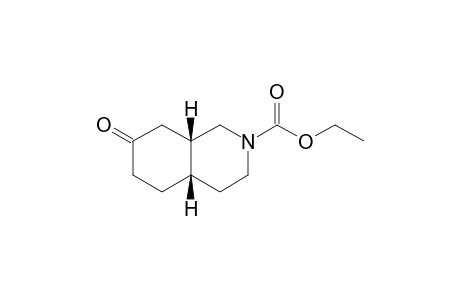 (1S,6S)-N-Ethoxycarbonyl-3-azabicyclo[4.4.0]decane-9-one