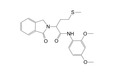 1H-isoindole-2-acetamide, N-(2,4-dimethoxyphenyl)-2,3-dihydro-alpha-[2-(methylthio)ethyl]-1-oxo-