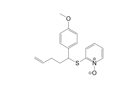 2-[1'-(4"-Methoxyphenyl)-4'-pentenylthio]pyridine - N-oxide