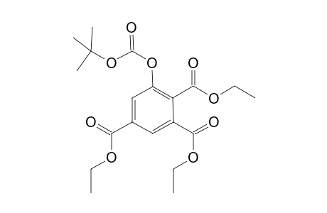 6-Tert-butoxycarbonyloxy-benzene-1,2,4-tricarboxylic acid triethyl ester