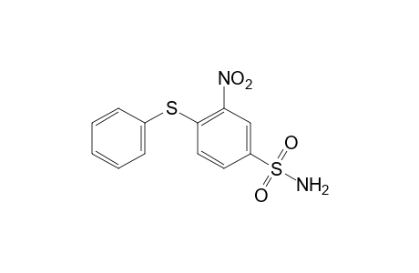 3-nitro-4-(phenylthio)benzenesulfonamide