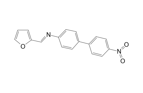 Biphenyl, 4-(furfurylidenamino)-4'-nitro-