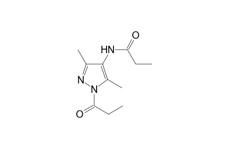 N-(3,5-Dimethyl-1-propionyl-1H-pyrazol-4-yl)propanamide
