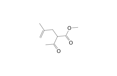 4-Pentenoic acid, 2-acetyl-4-methyl-, methyl ester