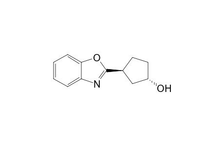(1S,3S)-3-(1,3-benzoxazol-2-yl)cyclopentanol