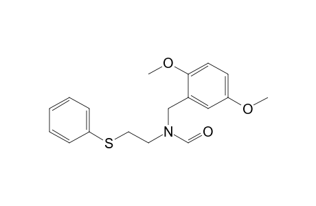 N-(2,5-Dimethoxyphenylmethyl)-N-[2-(phenylthio)ethyl]formamide