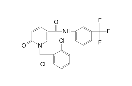 1-(2,6-DICHLOROBENZYL)-1,6-DIHYDRO-6-OXO-alpha,alpha,alpha-TRIFLUORO-m-NICOTINOTOLUIDIDE
