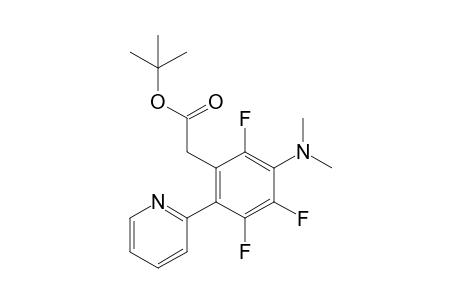 tert-Butyl 2-(3-(dimethylamino)-2,4,5-trifluoro-6-(pyridin-2-yl)phenyl)acetate