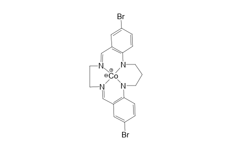 Cobalt, [2,12-dibromo-6,7,8,9,16,17-hexahydro-5H-dibenzo[f,m][1,4,8,12]tetraa zacyclopentadecinato(2-)-N5,N9,N15,N18]-, (SP-4-2)-