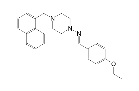 1-piperazinamine, N-[(E)-(4-ethoxyphenyl)methylidene]-4-(1-naphthalenylmethyl)-