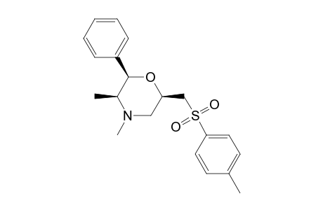 (2R:3S:6R)-3,4-Dimethyl-2-phenyl-6-(tosylmethyl)morpholine
