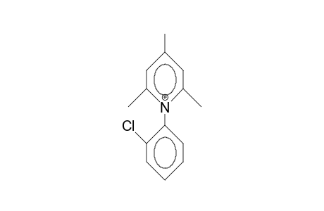 1-(2-Chloro-phenyl)-2,4,6-trimethyl-pyridinium cation