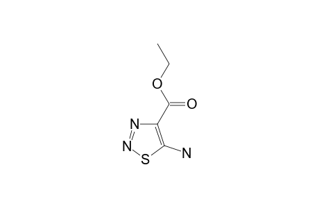 5-aminothiadiazole-4-carboxylic acid ethyl ester