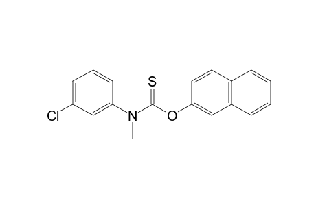 m-chloro-N-methylthiocarbanilic acid, O-2-naphthyl ester