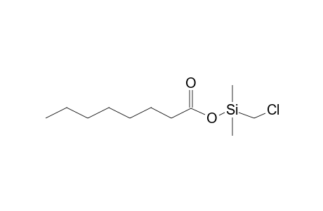 (Chloromethyl)(dimethyl)silyl octanoate