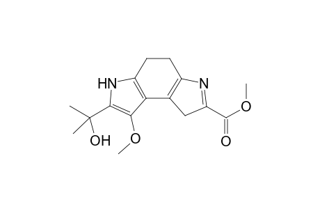 Benzo[1,2-b:4,3-b']dipyrrole-2-carboxylic acid, 3,6,7,8-tetrahydro-5-(1-hydroxy-1-methylethyl)-4-methoxy-, methyl ester