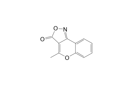 4-Methyl-3H[1]benzopyrano[4,3-c]isoxazol-3-one